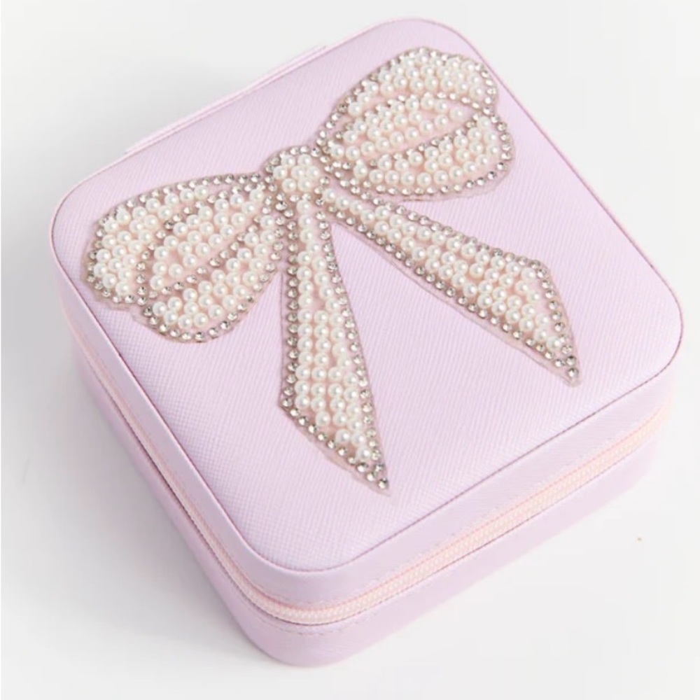 Pink Lily Jewelry Box